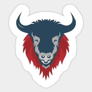 American bison Sticker